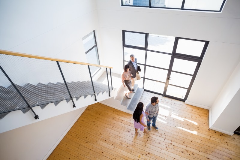Showing a property in Manhattan